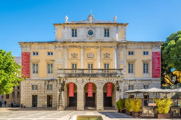 Vista en el Teatro de San Carlos de Lisboa - Portugal — Foto de Stock