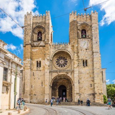 Manzaraya Katedrali, edildi Binbaşı Lizbon - Portekiz