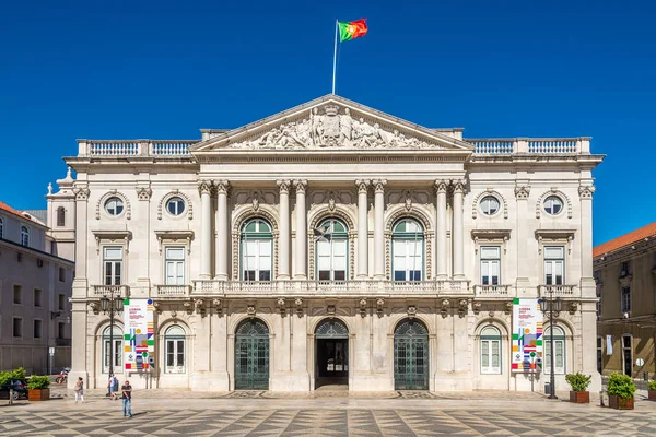 Vista en el Ayuntamiento de Lisboa en Portugal —  Fotos de Stock