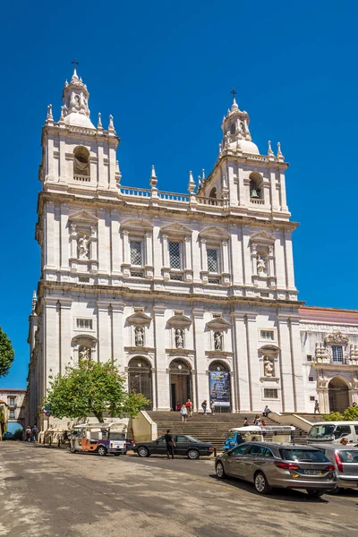 Vista de la iglesia de Sao Vincente da Fora en Lisboa - Portugal — Foto de Stock