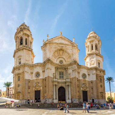 Cadiz - İspanya katedralde manzaraya