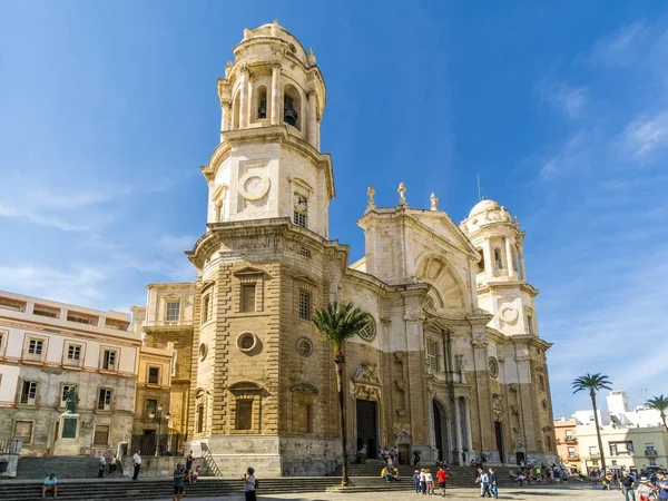 Vista a la Catedral de Cádiz - España — Foto de Stock