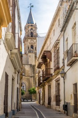 San Miguel kilise İspanya Jerez de la Frontera, sokaklarında