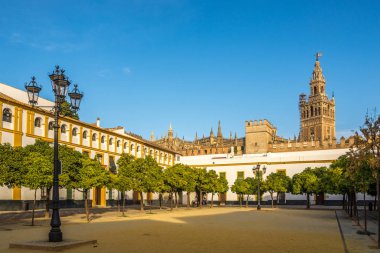 Sevilla, İspanya Banderas Patio adlı
