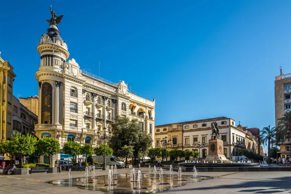 Na placu placu Tendillas w Cordoba - Hiszpania — Zdjęcie stockowe