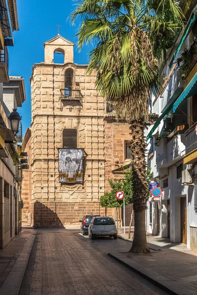 Iglesia de Santa María en las calles de Andujar - España —  Fotos de Stock