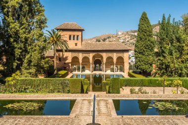El Granada, İspanya'da (Alhambra) bina Partal, görüntüleme