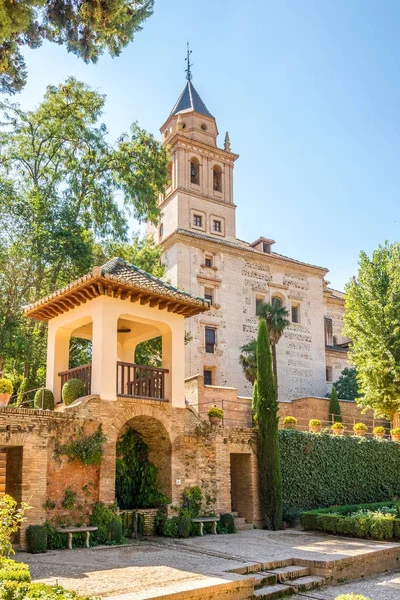 Görüntülemek, kilise Santa Maria (Alhambra) Granada, İspanya
