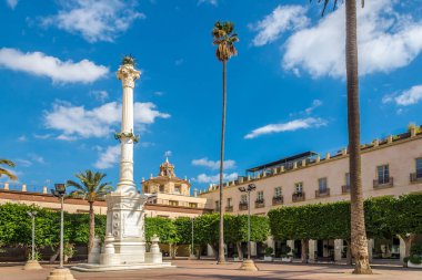 Anma töreninde yer Anayasa Almeria, İspanya