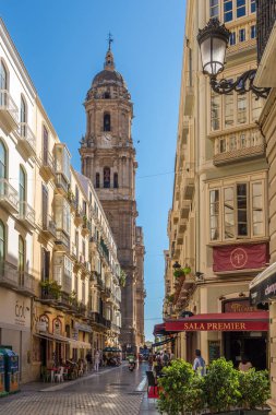 Malaga İspanya sokaklarında