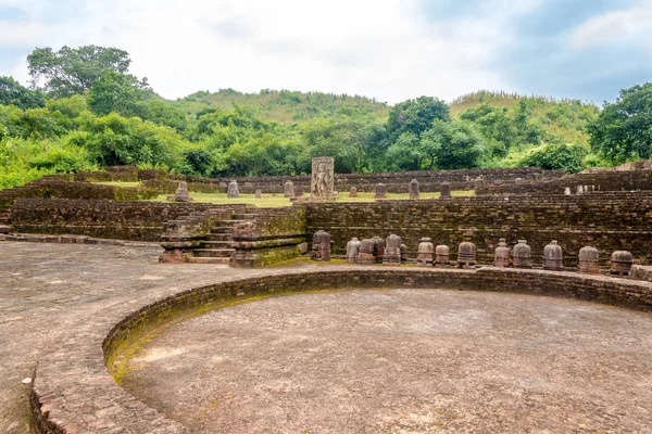 View at the ruins of Udayagiri Buddhist Complex - Odsiha, India — стоковое фото