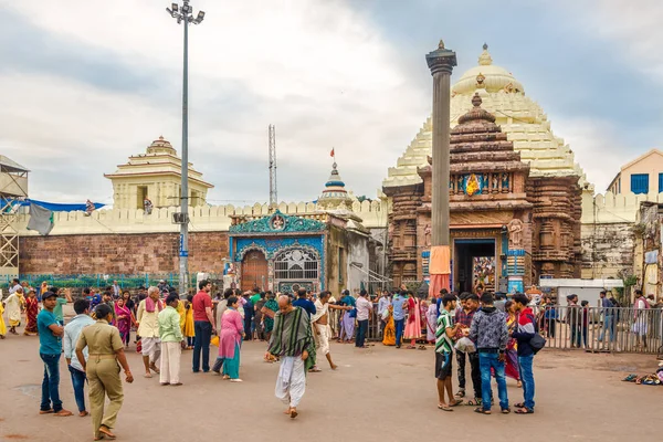 Vstup do chrámu Jagannatha v Puri - Indie, Odisha — Stock fotografie