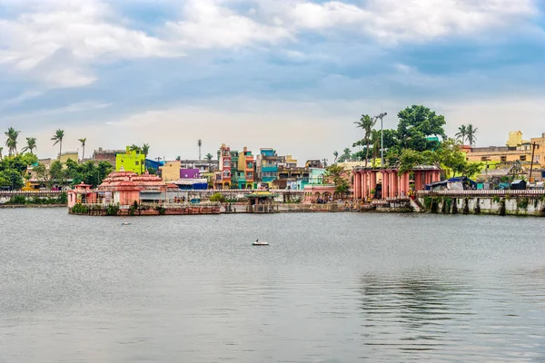 Vue du réservoir Narendra Pokhari à Puri - Odisha, Inde — Photo