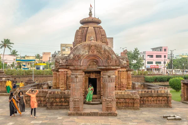 Widok na Mukteshvara Temple w Bhubaneswar - Odisha, Indie — Zdjęcie stockowe