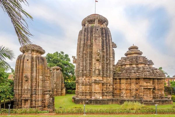 Vista para o Complexo do Templo Chitrakarini em Bhubaneswar - Orissa, Índia — Fotografia de Stock