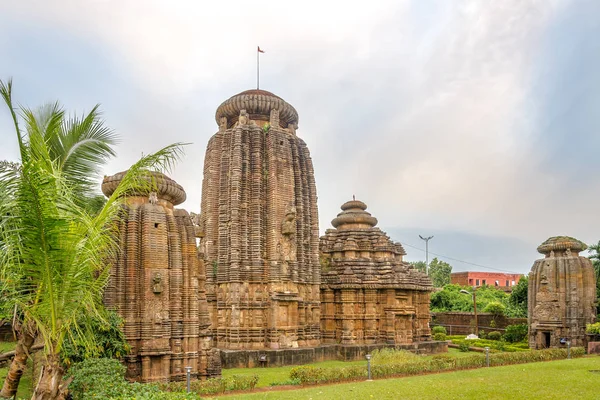 Vista para o Complexo do Templo Chitrakarini em Bhubaneswar - Orissa, Índia — Fotografia de Stock