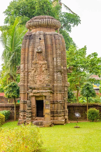 Vista para o Templo Chitrakarini em Bhubaneswar - Orissa, Índia — Fotografia de Stock