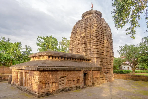 Vista para o Templo Parsurameswara em Bhubaneswar - Orissa, Índia — Fotografia de Stock