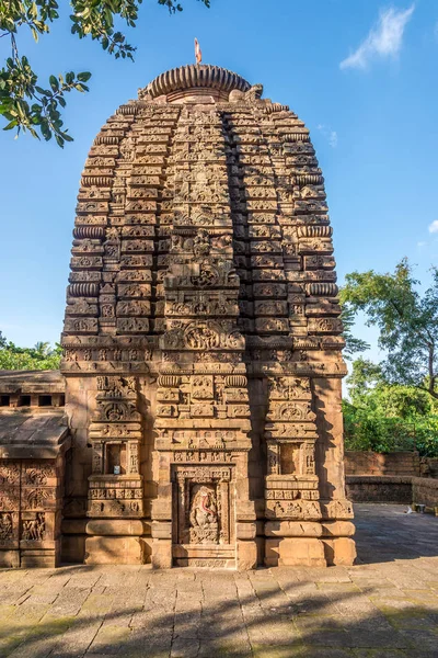 Vista para o Templo Parsurameswara em Bhubaneswar - Orissa, Índia — Fotografia de Stock