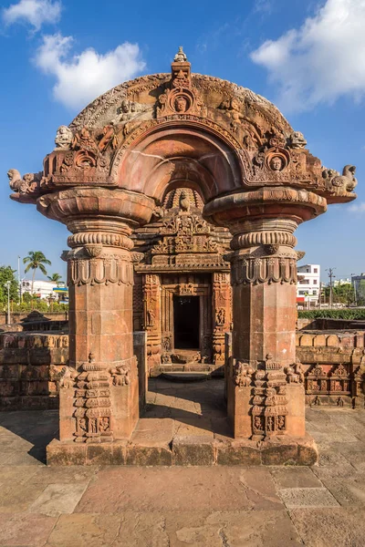 Vista para o Templo Mukteshvara em Bhubaneswar - Orissa, Índia — Fotografia de Stock
