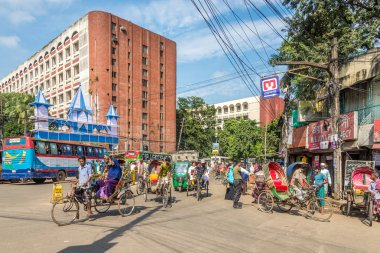 Dhaka sokaklarında - Bangladeş