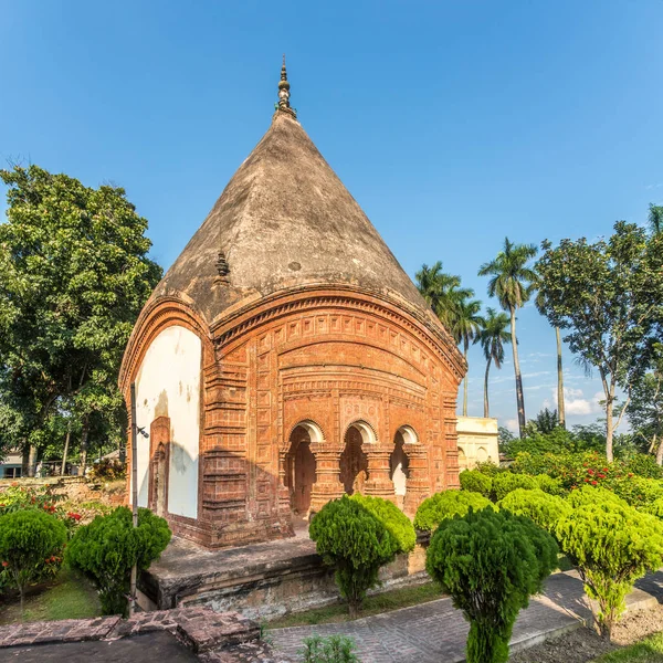 Puthia 'daki Chhota Govinda Mandir Tapınağı - Bangladeş — Stok fotoğraf