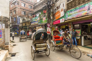 Dhaka sokaklarında - Bangladeş