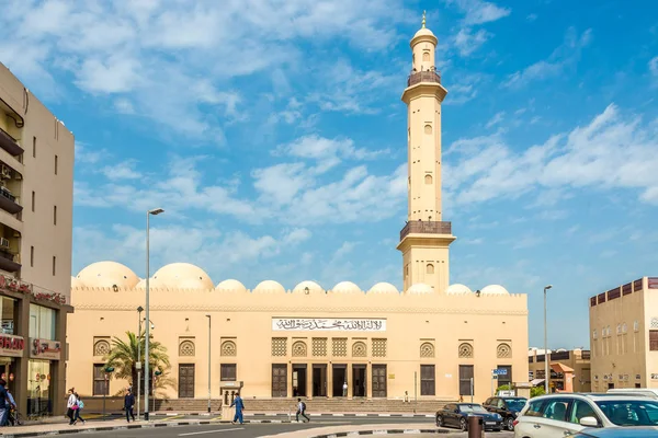 Dubai Sae February 2020 Pohled Grand Bur Dubai Masjid Ulicích — Stock fotografie