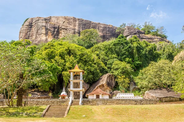 Vista Para Budista Teple Rajamaha Viharaya Yapahuwa Sri Lanka — Fotografia de Stock