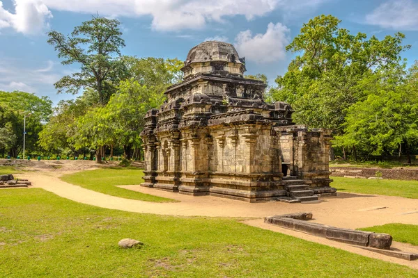 Προβολή Στο Ναό Shiva Dewalaya Στην Polonnaruwa Σρι Λάνκα — Φωτογραφία Αρχείου