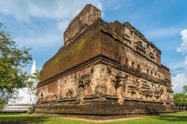 Πανοραμική Θέα Στο Σπίτι Lankatilaka Vihara Στην Polonnaruwa Σρι Λάνκα — Φωτογραφία Αρχείου