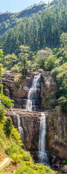 Vista Para Cataratas Ramboda 109 Sri Lanka — Fotografia de Stock