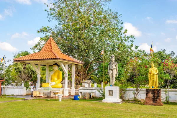 Tissamaharama Sri Lanka Februari 2020 Uitzicht Tissamharama Raja Maha Vihara — Stockfoto