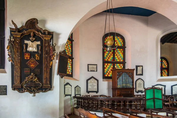 Galle Sri Lanka February 2020 View Interior Dutch Reformed Church — 图库照片