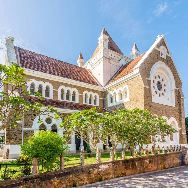 Vista Iglesia Todos Los Santos Galle Sri Lanka —  Fotos de Stock