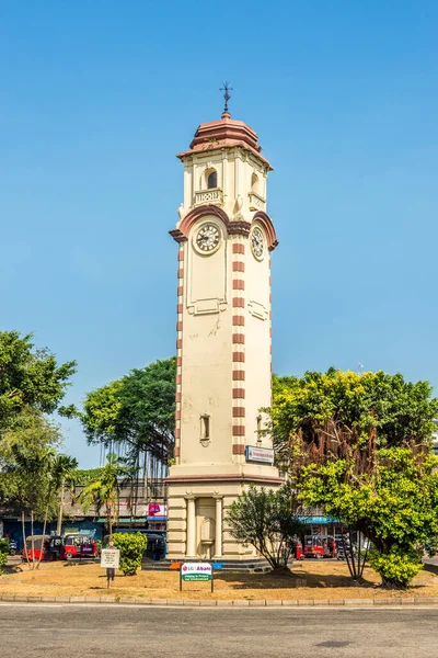 Colombo Sri Lanka Luty 2020 Widok Khan Clock Tower Ulicach — Zdjęcie stockowe