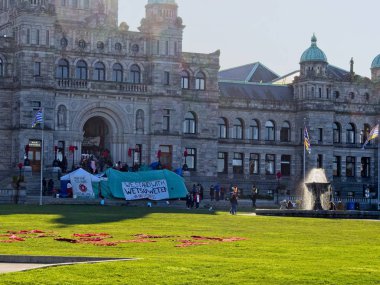 Pipeline protest in Victoria