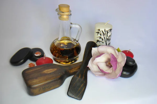 kolaj, spa, taşlar, masaj, yağ, aroma, thai, Tayland masajı, mumlar, Buddha 15