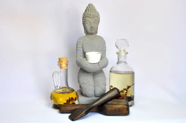 kolaj, spa, taşlar, masaj, yağ, aroma, thai, Thai masajı, mumlar, budha 10