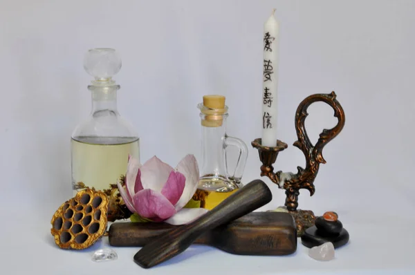 kolaj, spa, taşlar, masaj, yağ, aroma, thai, Tayland masajı, mumlar, Buda 6