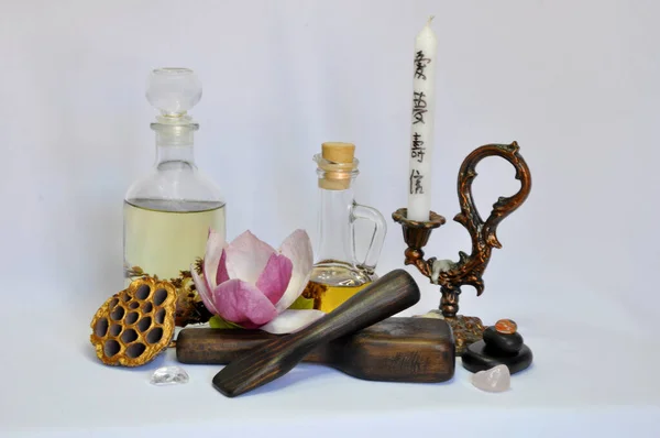 kolaj, spa, taşlar, masaj, yağ, aroma, thai, Thai masajı, mumlar, budha 4