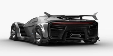 Markasız, jenerik bir arabanın 3D görüntülemesi