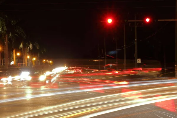Runnings cars at Sunset Drive