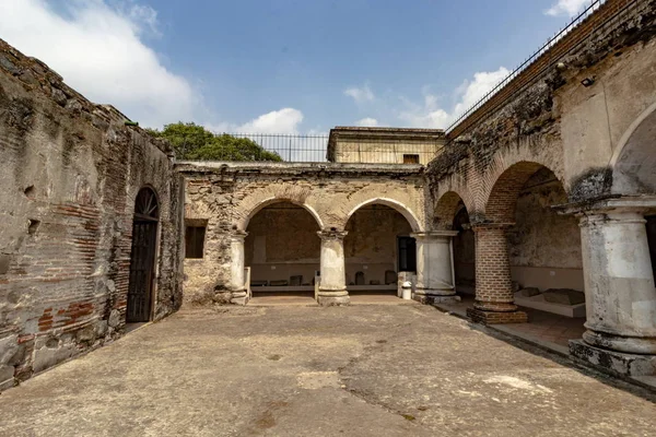 Antigua Guatemala Város Építészet Spanyol Stílus — Stock Fotó