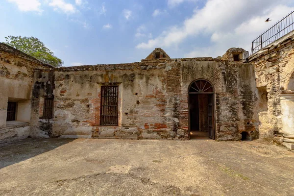 Antigua Guatemala Gyarmati Kolostora — Stock Fotó