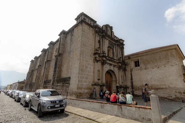 Antigua Guatemala Den Bästa Gamla Staden Guatemala — Stockfoto