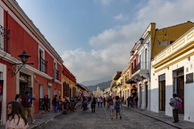 Antigua 'nın Guatemala şehir mimarisi İspanyol sömürgeciliği ayrıntıları