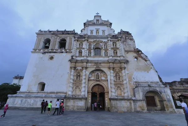 Antigua Guatemala Arkitektur Latinamerikansk Kolonialism Detaljer — Stockfoto