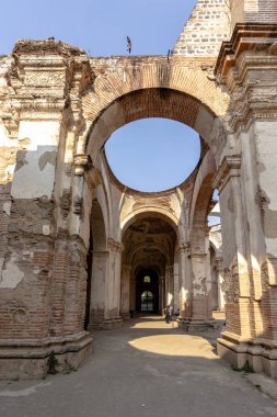Guatemala 'dan eski Koloni şehirleri ve kiliseleri 