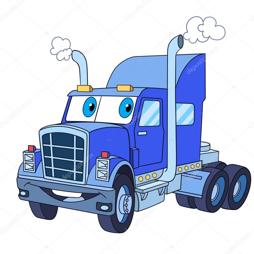 cartoon truck lorry